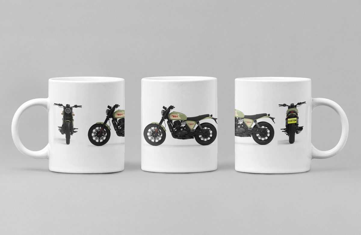 Personalised BSA Bantam 350 Motorcycle Mug