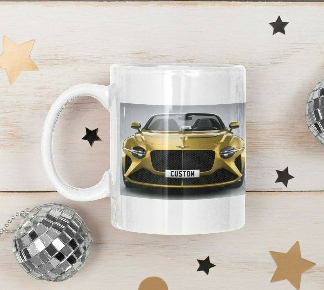 Custom Racing Car Coffee Mug (Personalized)
