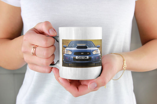 Personalised Subaru Impreza WRX STi Mug
