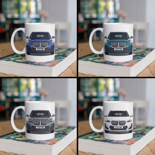 Personalised BMW X1 M Sport Coffee Mug Gift - Choose Colour - FAST POST