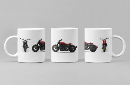 Personalised Harley Davidson Motorcycle Sportster S 2025 Mug Colour Choice