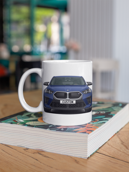 Personalised BMW iX2 M Model Coffee Mug Gift - Choice Colour - FAST POST