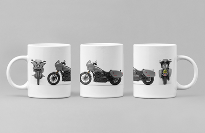 Personalised Harley Davidson Low Rider ST 2025 Motorcycle Mug Colour Choice