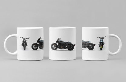 Personalised Harley Davidson Motorcycle Sportster S 2024 Mug Colour Choice