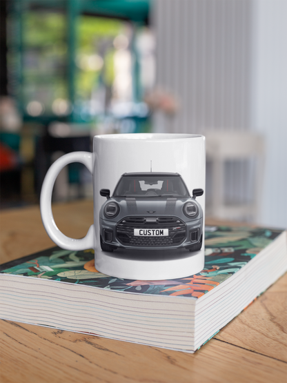 Personalised Mini Cooper S 5 Door Sport Coffee Mug Gift - Choose Colour
