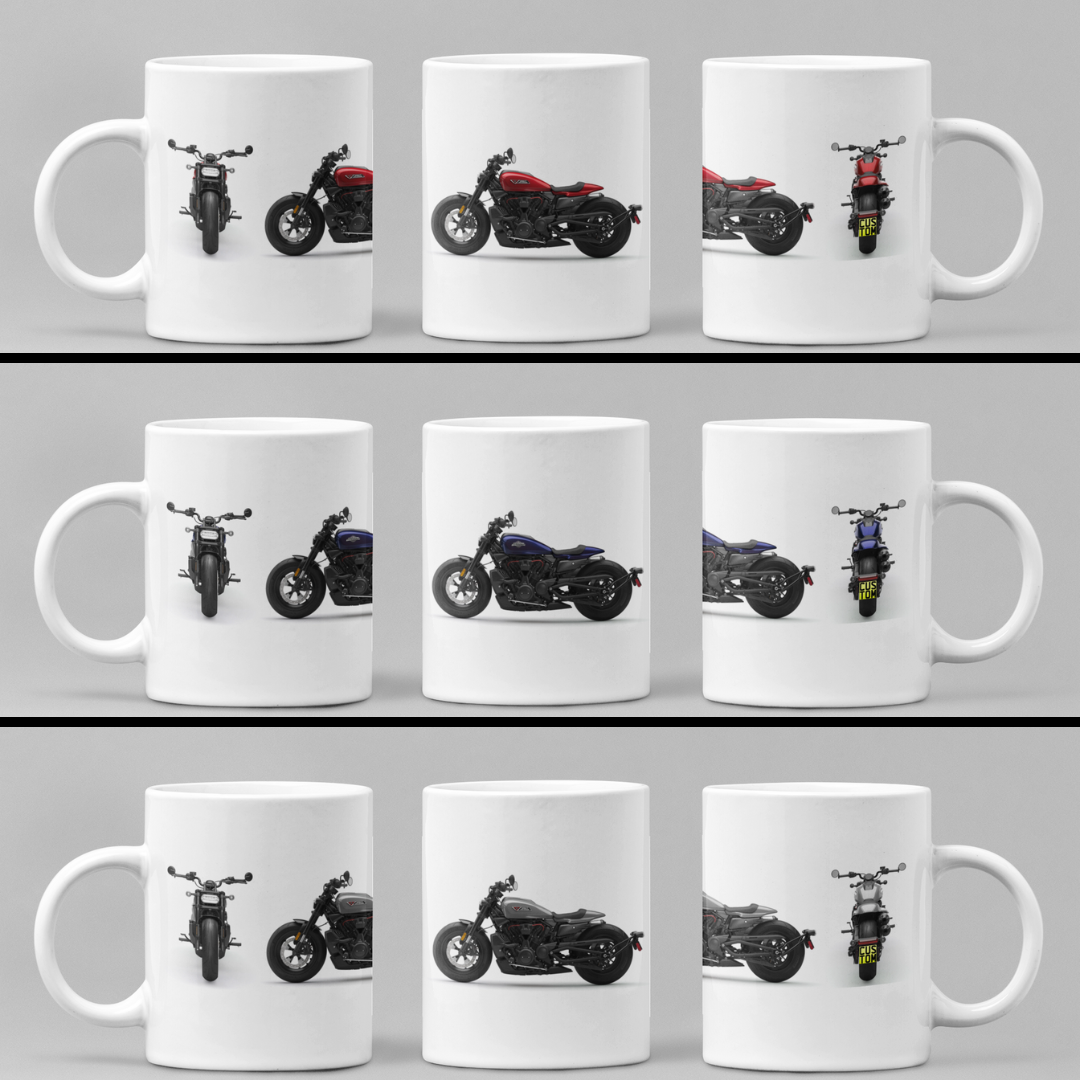 Personalised Harley Davidson Motorcycle Sportster S 2025 Mug Colour Choice