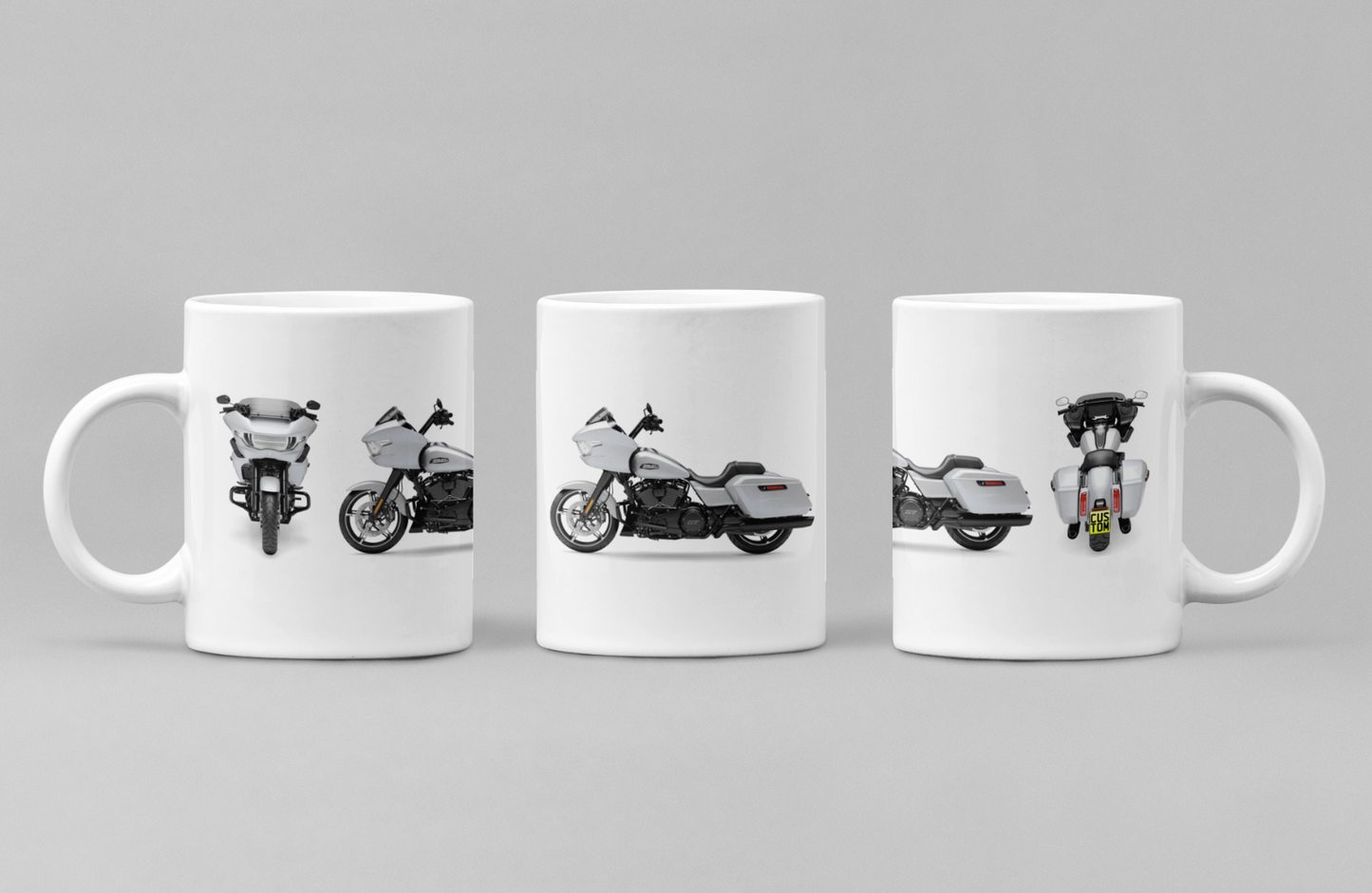 Personalised Harley Davidson CVO Road Glide 2024 Motorcycle Mug - Colour Choice