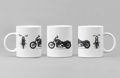 Personalised Harley Davidson Motorcycle Street Bob 2025 Mug Colour Choice