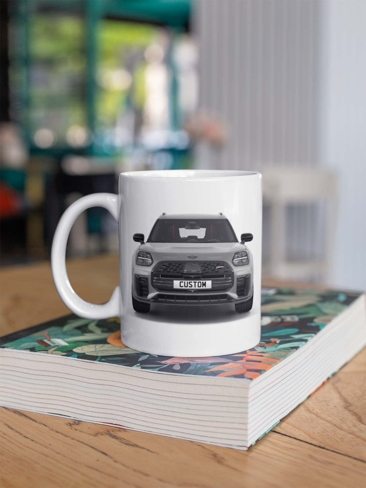 Personalised Mini Countryman C Sport Coffee Mug Gift - Choose Colour
