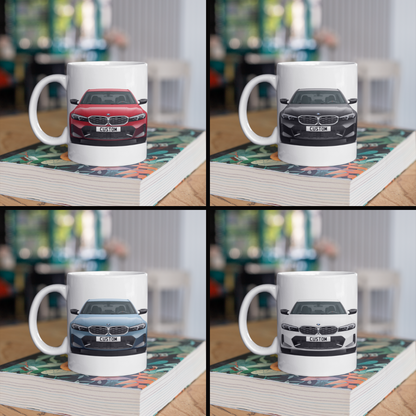 Personalised BMW 3 Series M Model Coffee Mug Gift - Choose Colour - FAST POST
