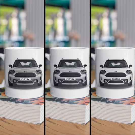 Personalised Mini Countryman Cooper Untamed Edition Mug Gift - Choose Colour
