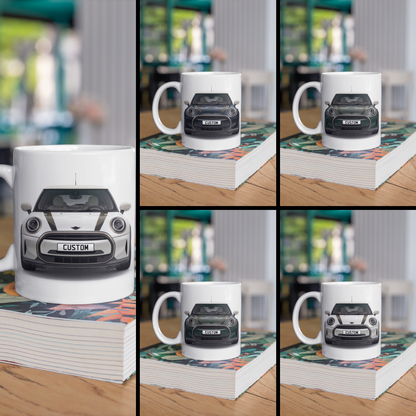 Personalised Mini 3-Door Hatch Cooper Resolute Edition Mug Gift - Choose Colour