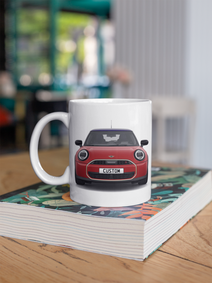 Personalised Mini Cooper S 3 Door Exclusive Coffee Mug Gift - Choose Colour