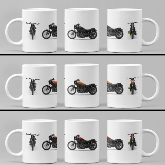 Personalised Harley Davidson Nightster Special 2024 Motorcycle Mug Colour Choice