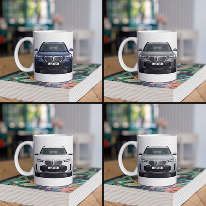 Personalised BMW X5 M Sport Coffee Mug Gift - Choose Colour - FAST POST