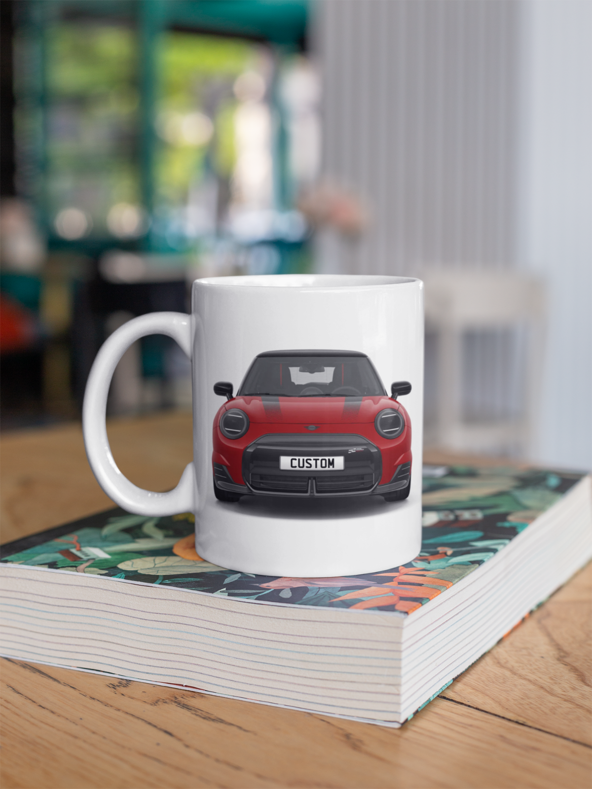 Personalised Mini All Electric Mini Cooper SE Sport Mug Gift - Choose Colour
