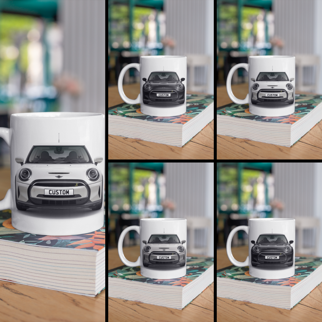 Personalised Mini Electric Level 1 Coffee Mug Gift - Choose Colour - FAST POST