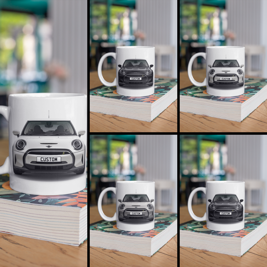 Personalised Mini Electric Level 1 Coffee Mug Gift - Choose Colour - FAST POST