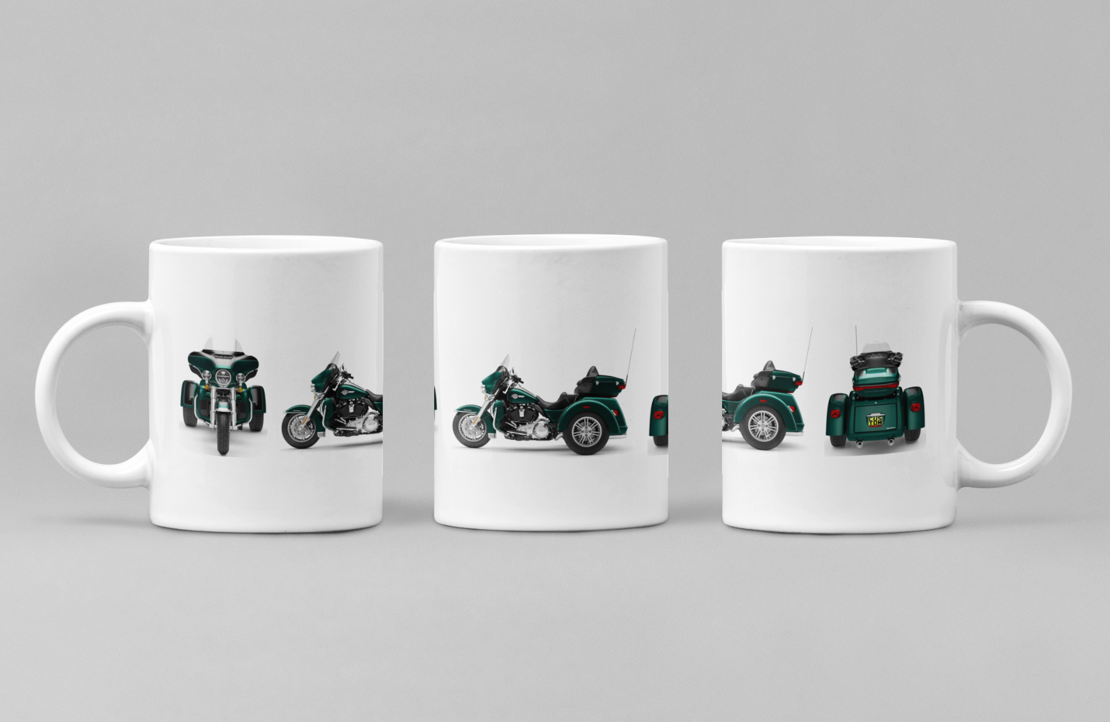 Personalised Harley Davidson Motorcycle Tri Glide Ultra 2024 Mug Colour Choice