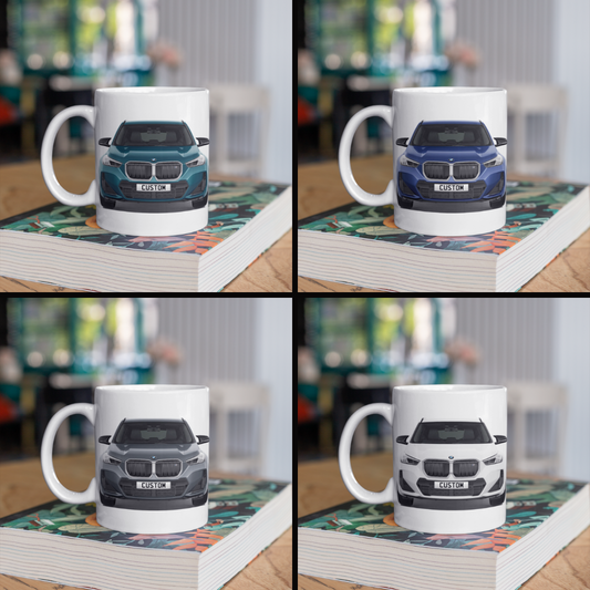 Personalised BMW X1 M Model Coffee Mug Gift - Choose Colour - FAST POST