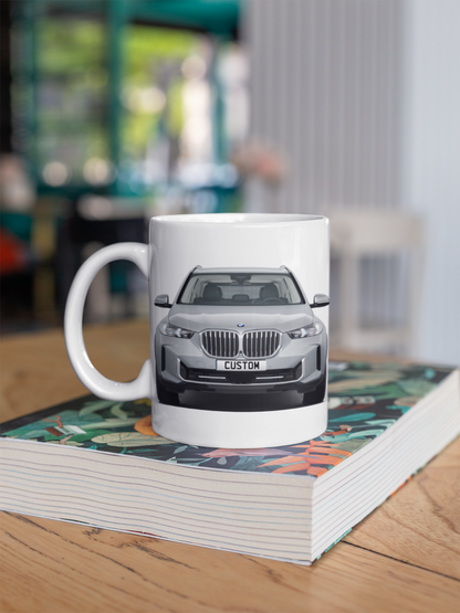 Personalised BMW X5 xLine Coffee Mug Gift - Choose Colour - FAST POST