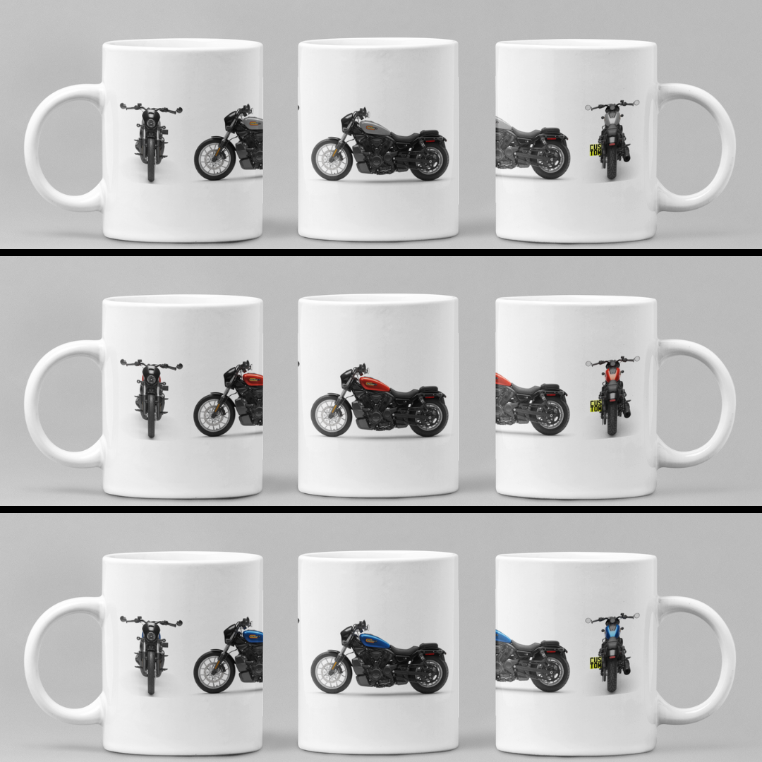 Personalised Harley Davidson Nightster Special 2025 Motorcycle Mug Colour Choice