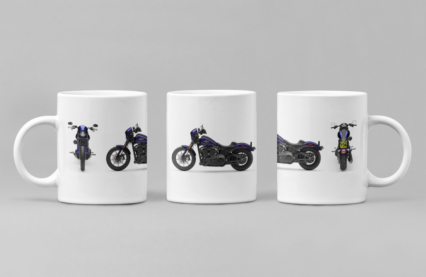 Personalised Harley Davidson Low Rider 2025 Motorcycle Mug Colour Choice