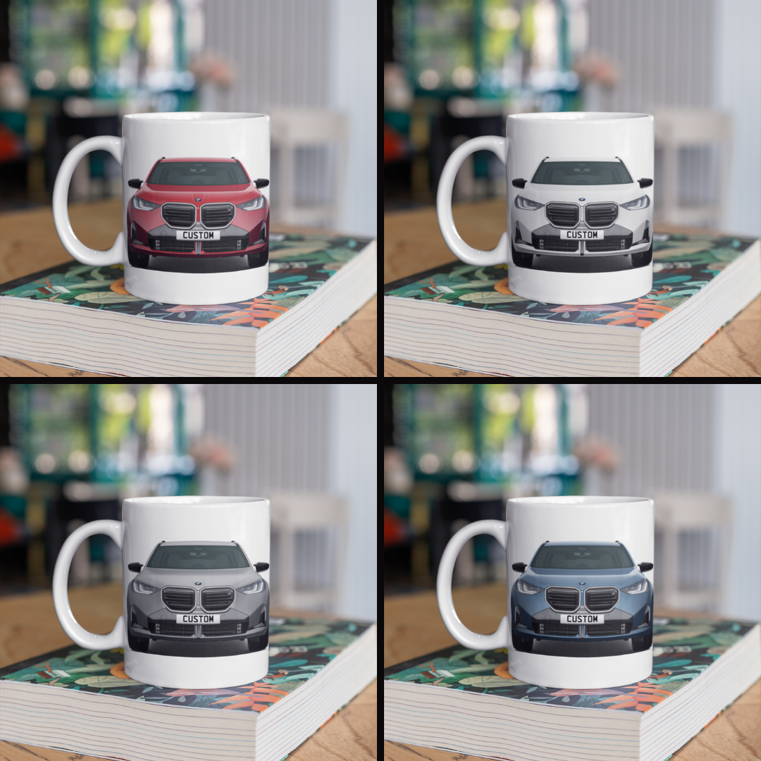 Personalised BMW X3 M Model Coffee Mug Gift - Choose Colour - FAST POST
