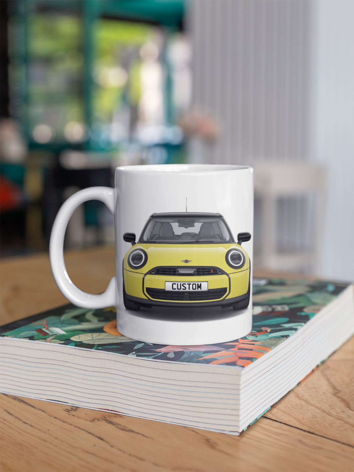 Personalised Mini Cooper S 5 Door Classic Coffee Mug Gift - Choose Colour