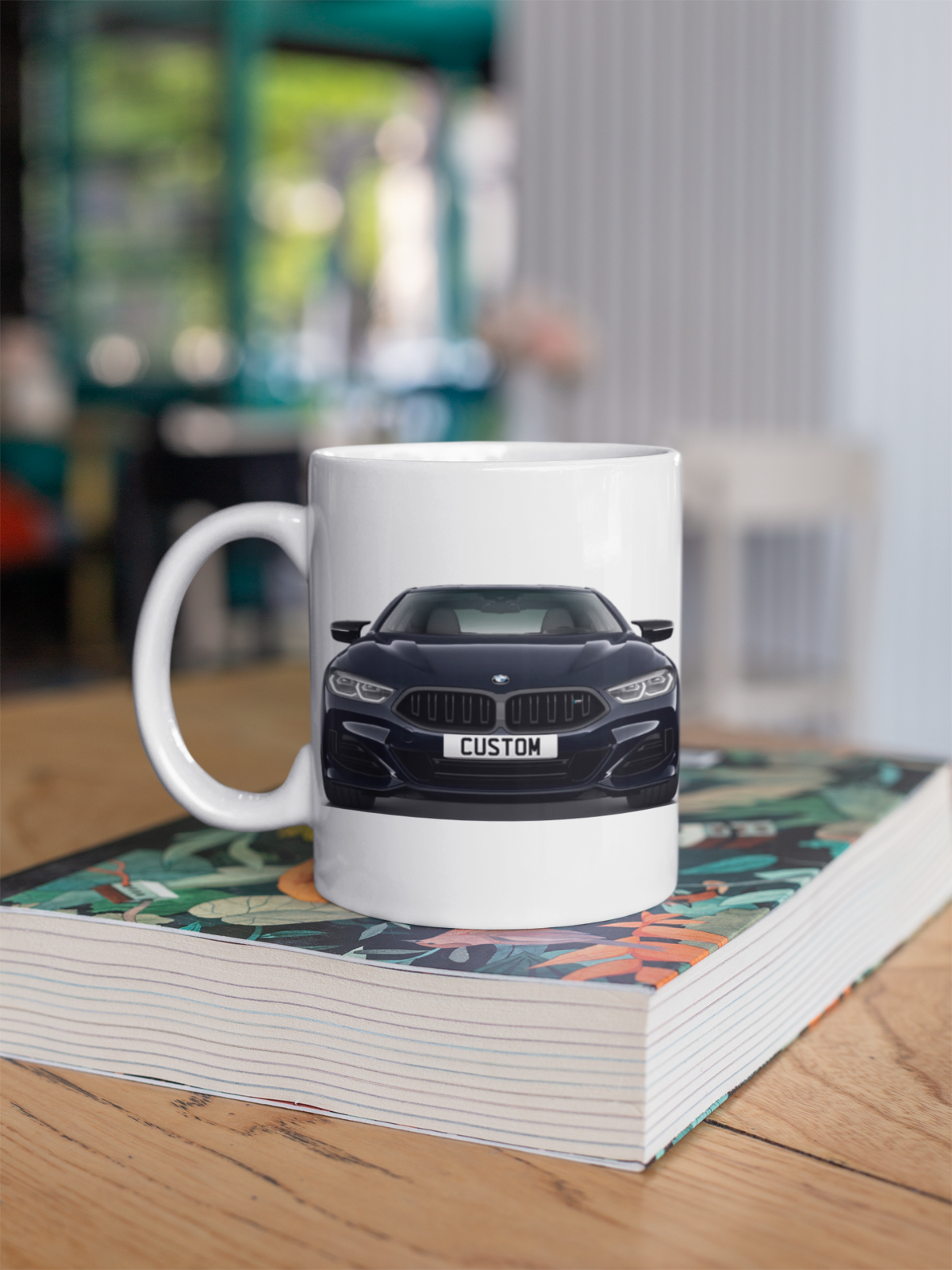 Personalised BMW 8 Series M Model Mug Gift - Choose Colour - FAST POST