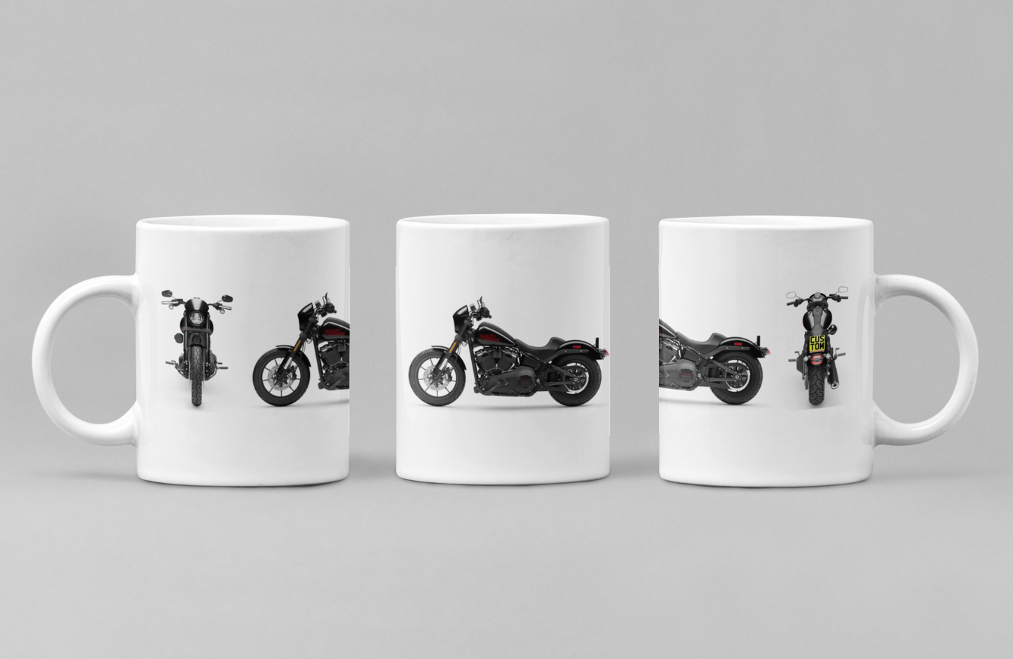 Personalised Harley Davidson Low Rider 2025 Motorcycle Mug Colour Choice