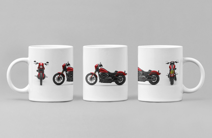 Personalised Harley Davidson Low Rider 2025 Motorcycle Mug Colour Choice