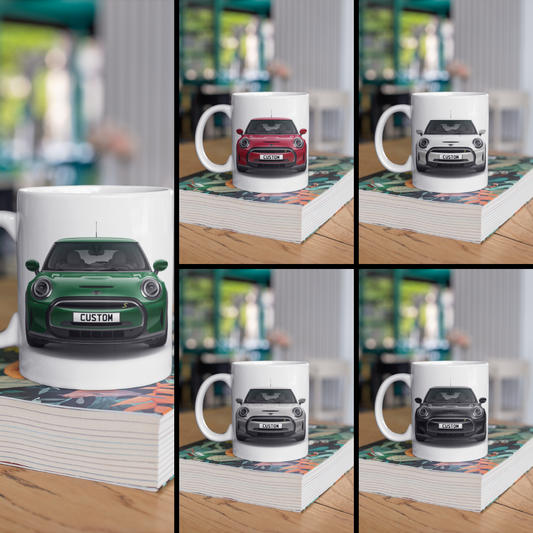 Personalised Mini Electric Level 2 Coffee Mug Gift - Choose Colour - FAST POST