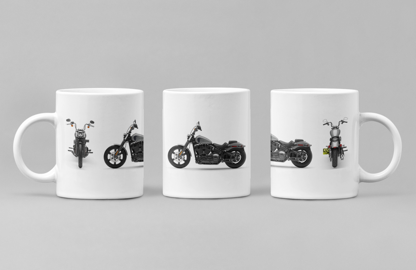 Personalised Harley Davidson Motorcycle Street Bob 2024 Mug Colour Choice