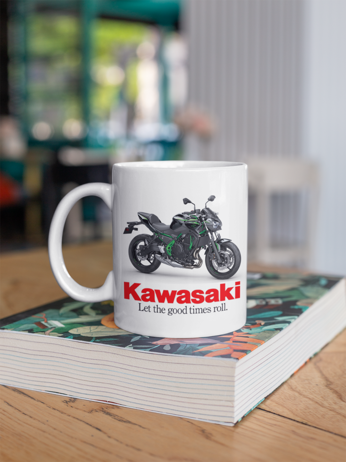 Kawasaki Motorcycle Coffee Gift Mug - Model Choice - Gift - FAST POST