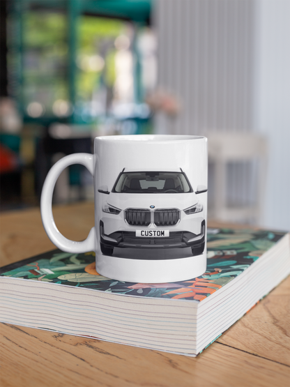 Personalised BMW X1 Sport Coffee Mug Gift - Choose Colour - FAST POST