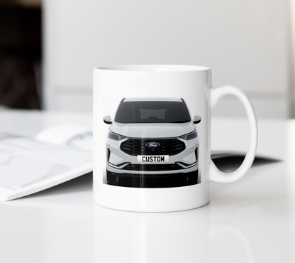 Personalised Ford Kuga ST-Line X Coffee Mug Gift - Choose Colour - FAST POST