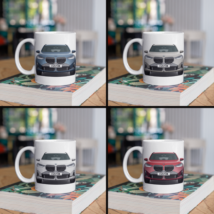Personalised BMW X3 M Sport Coffee Mug Gift - Choose Colour - FAST POST