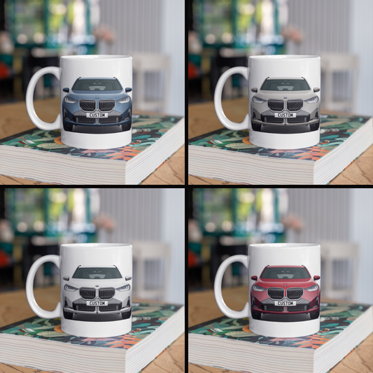 Personalised BMW X3 M Sport Coffee Mug Gift - Choose Colour - FAST POST