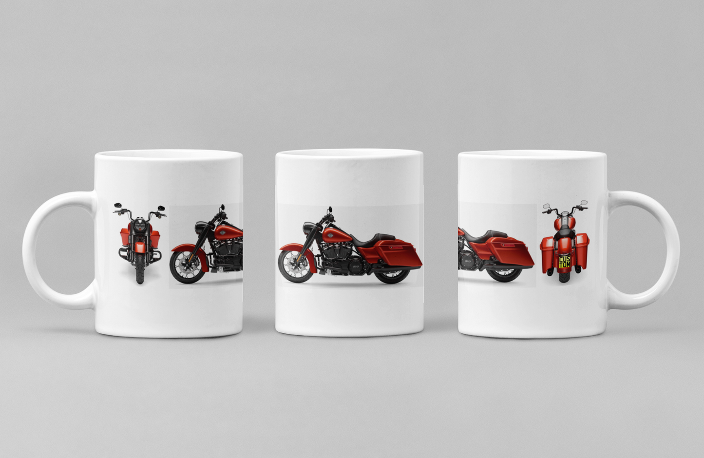 Personalised Harley Davidson Motorcycle Road King Special 2025 Mug Colour Choice
