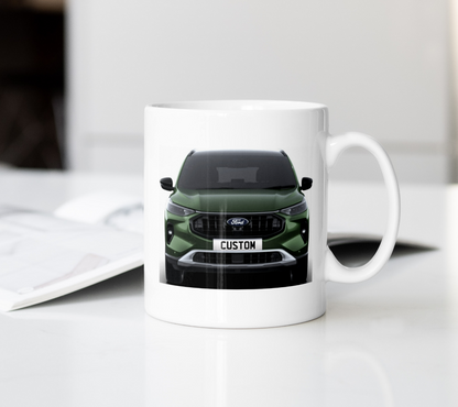 Personalised Ford Kuga Active Coffee Mug Gift - Choose Colour - FAST POST