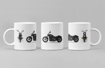 Personalised Harley Davidson Motorcycle Street Bob 2024 Mug Colour Choice
