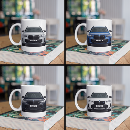 Personalised BMW X5 M Model Coffee Mug Gift - Choose Colour - FAST POST