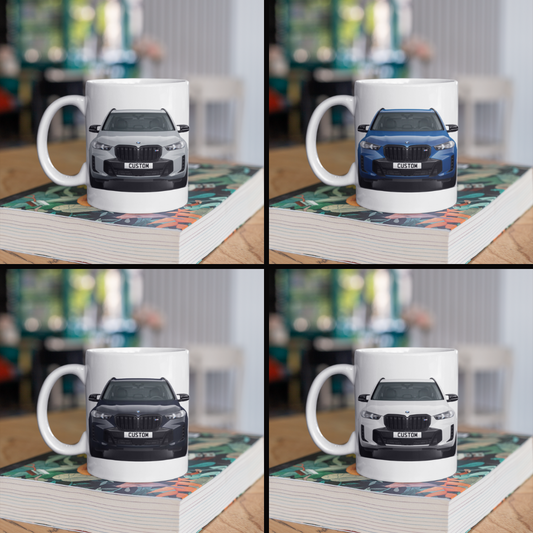 Personalised BMW X5 M Model Coffee Mug Gift - Choose Colour - FAST POST