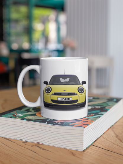 Personalised Mini Cooper S 3 Door Exclusive Coffee Mug Gift - Choose Colour