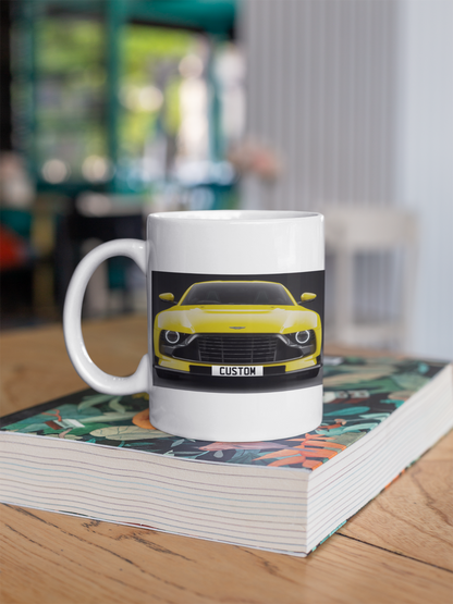 Personalised Aston Martin Valour Coffee Mug Gift Choose Colour - FAST POST