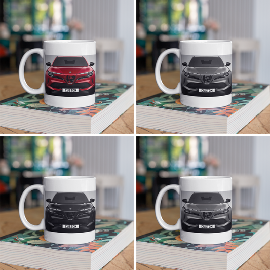 Personalised Alfa Romeo Junior Elettrica Intensa Mug Choose Colour  FAST POST