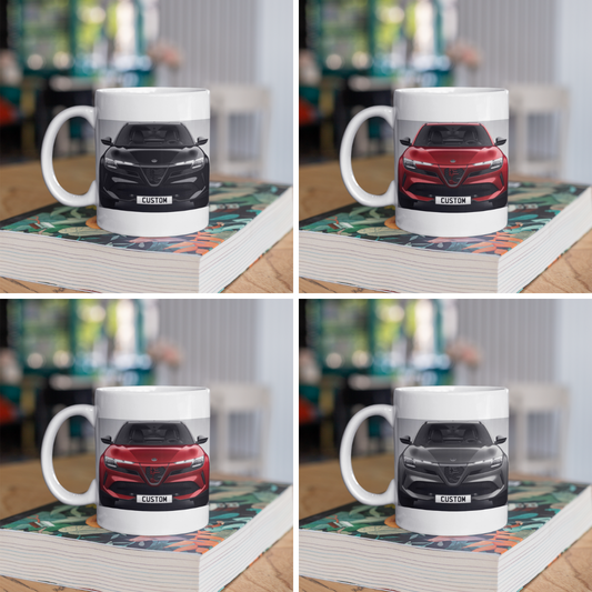 Personalised Alfa Romeo Junior Ibrida Intensa Mug Choose Colour - FAST POST