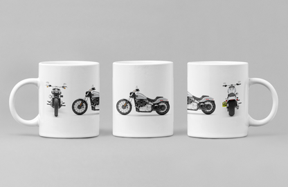 Personalised Harley Davidson Breakout 2024 Motorcycle Coffee Mug - Colour Choice