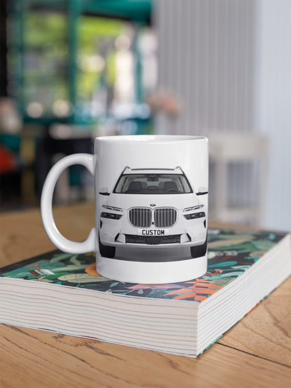 Personalised BMW X7 Excellence Coffee Mug Gift - Choose Colour - FAST POST